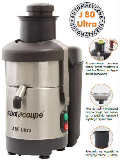 Robot Coupe J80 Ultra - Sokowirówka